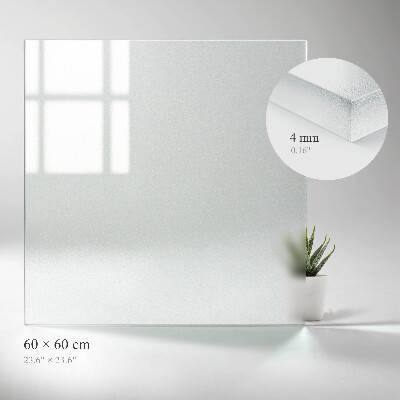 Kvadratna ploča za stol Poluprozirna