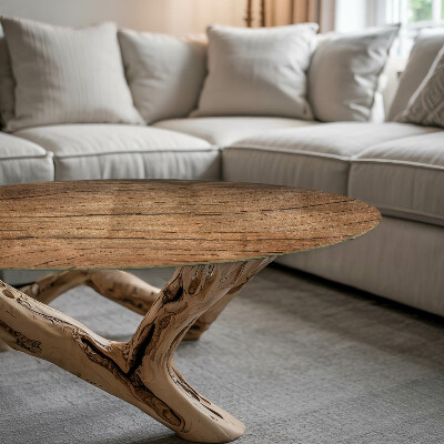 Okrugla staklena ploča Elegantni šumski motiv