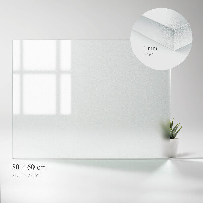 Pravokutna ploča za stol Poluprozirna