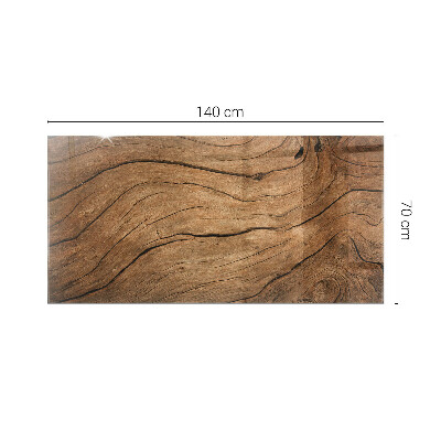 Pravokutna staklena ploča Elegantni šumski motiv