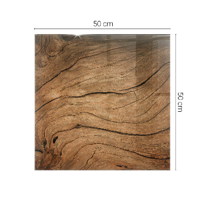 Pravokutna staklena ploča Elegantni šumski motiv