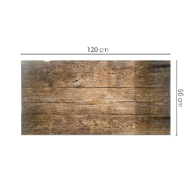 Pravokutna staklena ploča Ekološka drvena struktura