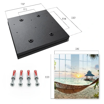 Vješalica za ključeve Opuštanje na plaži