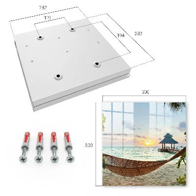 Vješalica za ključeve Opuštanje na plaži