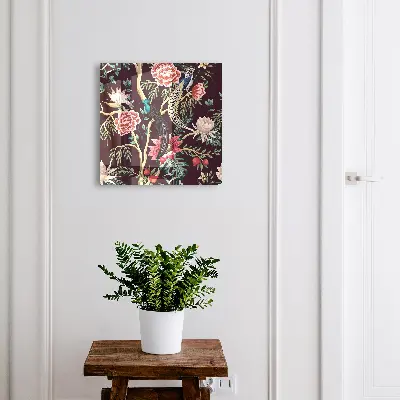 Vješalica za ključeve Cvijeće i ptice
