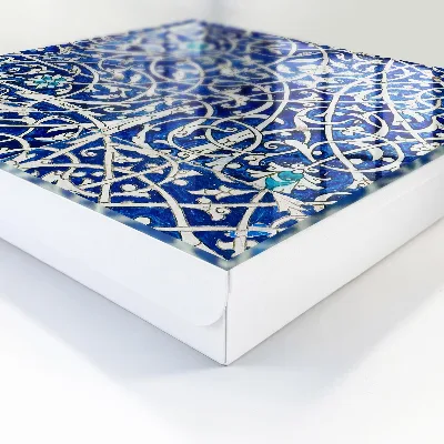 Kutija za ključeve Plava arabeska