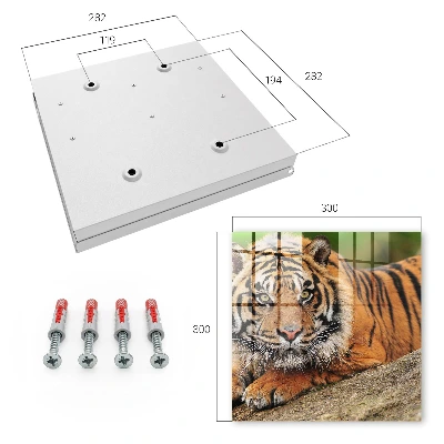 Kutija za ključeve Tigar se odmara