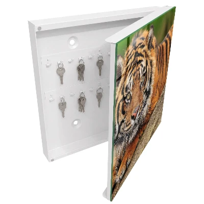 Kutija za ključeve Tigar se odmara