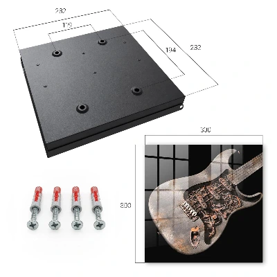 Vješalica za ključeve Mehanička gitara