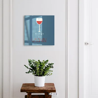 Vješalica za ključeve Čaša vina