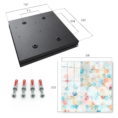Kutija za ključeve Geometrijski uzorci