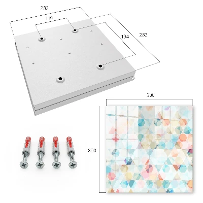 Kutija za ključeve Geometrijski uzorci