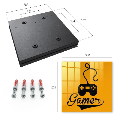 Kutija za ključeve Pad i riječ GAMER