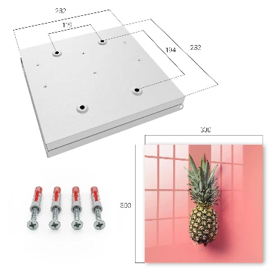 Kutija za ključeve Egzotični ananas