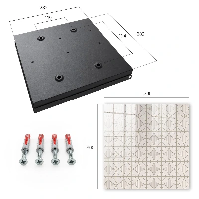 Ormarić za ključeve Elegantna geometrija