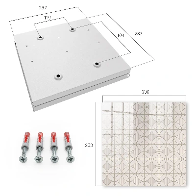 Ormarić za ključeve Elegantna geometrija