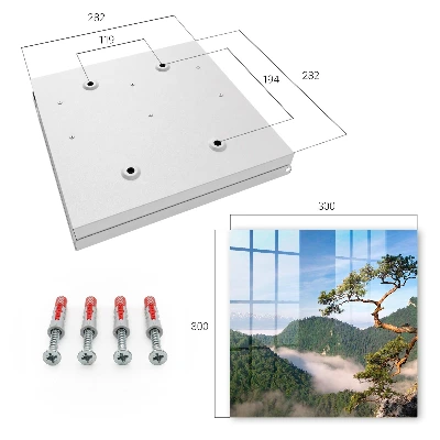 Vješalica za ključeve Planinski krajolik