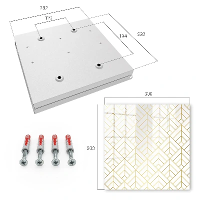 Kutija za ključeve Elegantna geometrija