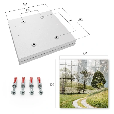 Vješalica za ključeve Planinski krajolik