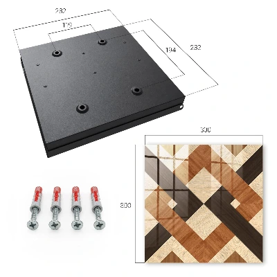 Vješalica za ključeve Moderna geometrija
