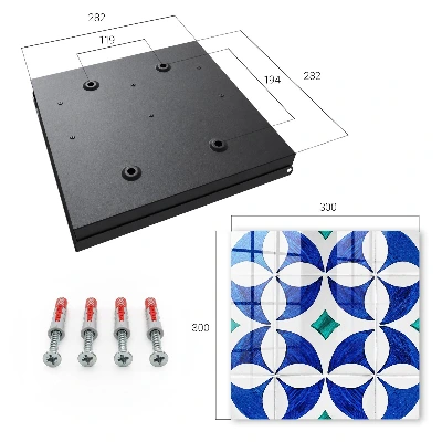 Kutija za ključeve Geometrijski motiv