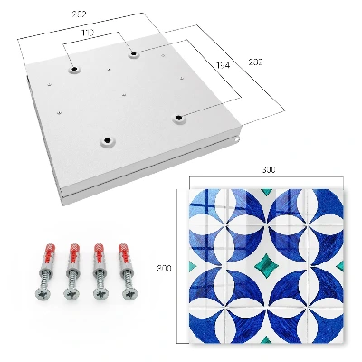 Kutija za ključeve Geometrijski motiv