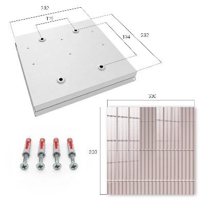Kutija za ključeve Minimalistička tekstura
