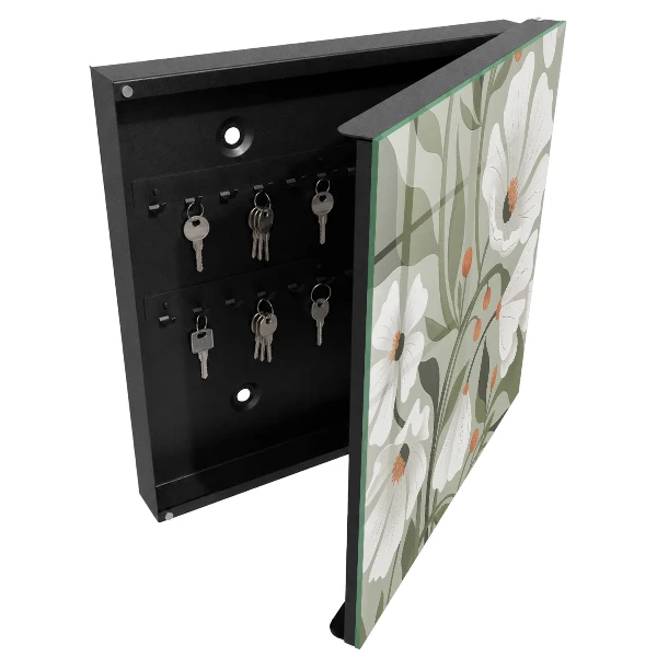 Vješalica za ključeve Bež cvijeće