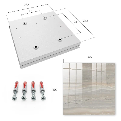 Ormarić za ključeve Bež valovi