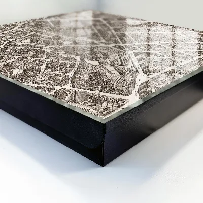 Vješalica za ključeve Karta grada