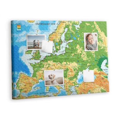 Plutena ploča Podnaslovi karte svijeta