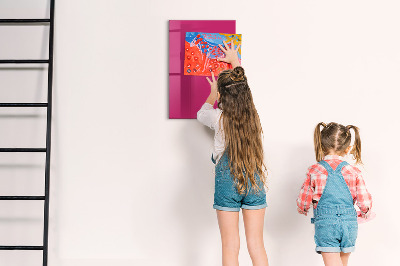 Magnetna ploča za djecu Jaka ružičasta boja