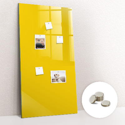 Magnetna ploča za djecu Svijetlo žuta boja