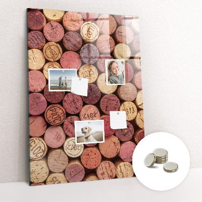 Magnetna ploča za zid Čepovi za vino