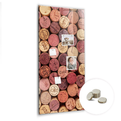 Magnetna ploča za zid Čepovi za vino