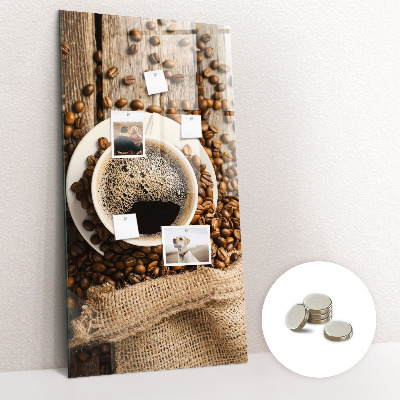 Magnetna ploča za magnete šalica kave