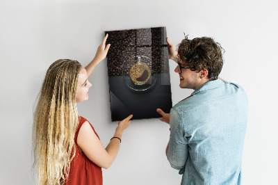 Magnetna ploča za zid Kava