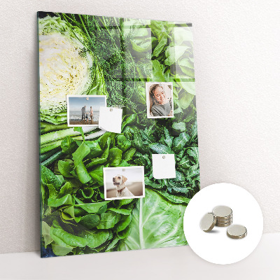 Magnetna ploča Sočna zelena salata