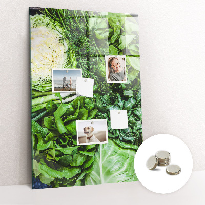 Magnetna ploča Sočna zelena salata