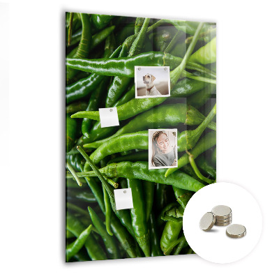 Magnetna ploča Zelene paprike
