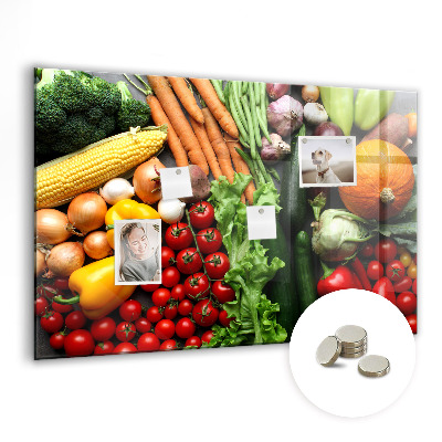 Magnetna ploča Svježe Povrće