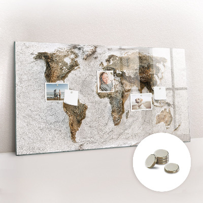 Magnetna ploča za djecu Stara Karta Svijeta