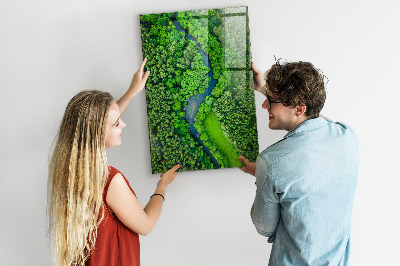 Magnetna ploča Rijeka u šumi