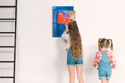 Magnetna ploča za crtanje motivi ptičjeg perja