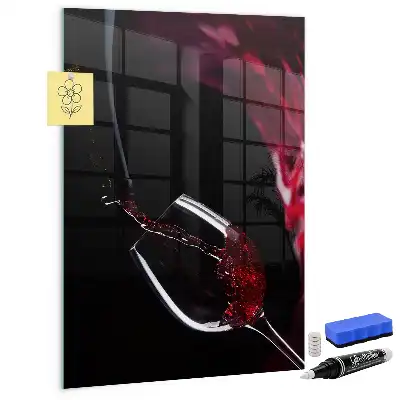 Magnetna ploča za crtanje model proliveno vino