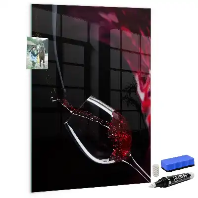 Magnetna ploča za crtanje model proliveno vino