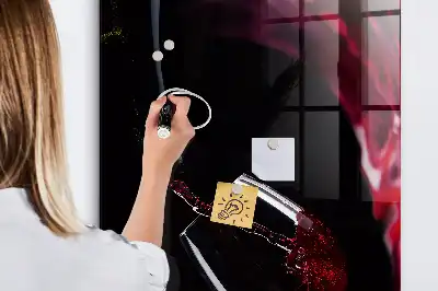 Magnetna ploča za crtanje model proliveno vino