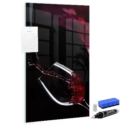 Magnetna ploča za crtanje model proliveno vino