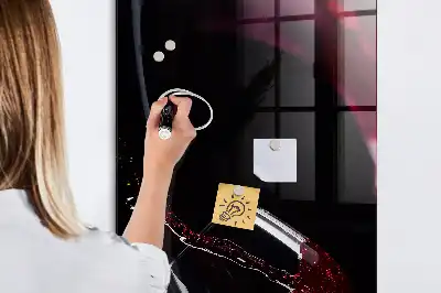 Magnetna ploča za crtanje model proliveno vino