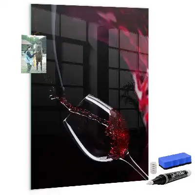 Magnetna ploča za crtanje model proliveno vino
